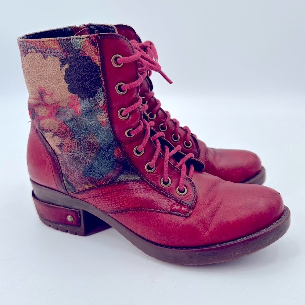L'ARTISTE Marty Floral Boots Size 38 FLAWS